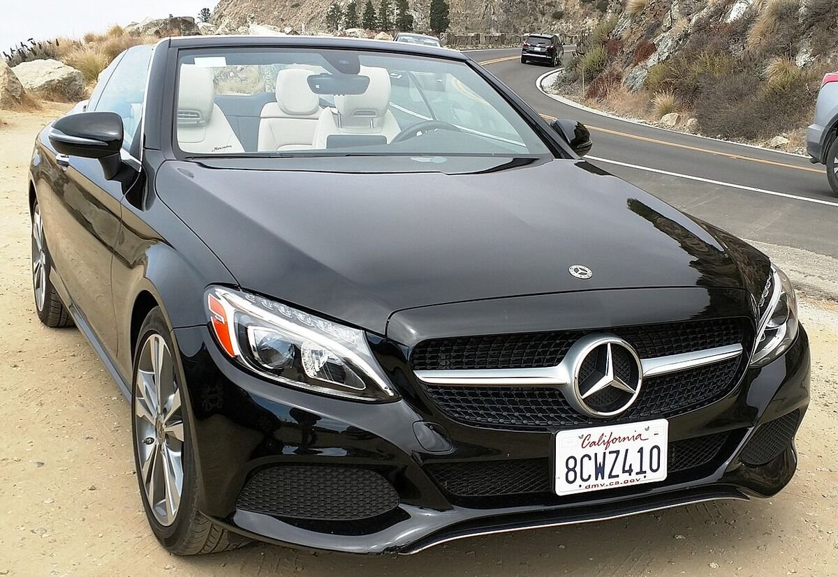 Mercedes C300 Cabriolet rental in Goa